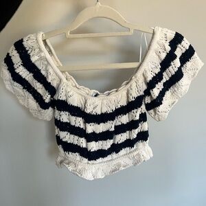 Zara cropped top